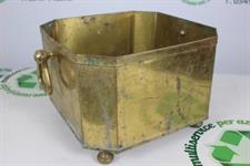 PORTAVASO IN OTTONE L 34 CM H 24 CM