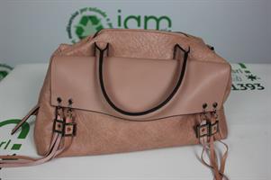 BORSA ROSA ANTICO CON TRACOLLA BASE CM 40