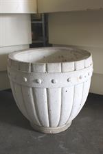 VASO IN PIETRA DIAMETRO 43 CM