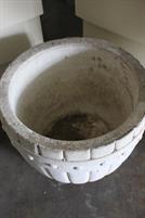 VASO IN PIETRA DIAMETRO 43 CM