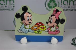 ATTACCAPANNI DISNEY TOPOLINO MINNIE BABY