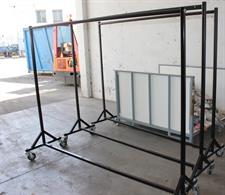 RELLE CARRELLI APPENDIABITI INDUSTRIALI GRANDI (NON SMONTABILI)