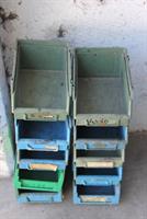 VASCHETTE CONTENITORI IN RESINA PER OFFICINA /PORTATUTTO