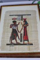 SET 3 QUADRI PAPIRO ORIGINALE