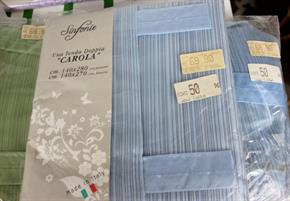 TENDE CON PASSANTI E FETTUCCIA ARRICCIABILE VARIE MISURE/COLORI