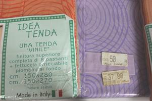 TENDE CON PASSANTI E FETTUCCIA ARRICCIABILE VARIE MISURE/COLORI