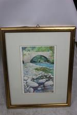 QUADRO FIUME E SASSI