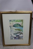 QUADRO FIUME E SASSI