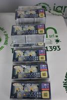LUCINE A 6 LED 1 MT A FORMA DI CASETTE