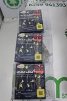 LUCI NATALAZIE A 300 LED A CASCATA (LUCE CALDA)