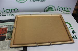 CORNICI NERE LUCIDE MIS 51 X 36