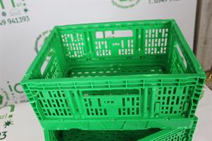 CASSETTE FRUTTA/VERDURA IN PLASTICA PIEGHEVOLI