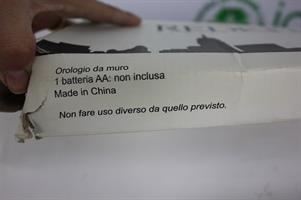 OROLOGIO DA PARETE SKYLINE