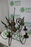LAMPADARIO IN OTTONE