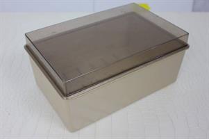CONTENITORE SCATOLA PORTA CD CON COPERCHIO
