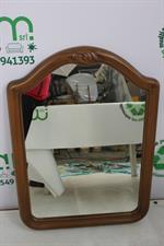 SPECCHIO CORNICE IN PLASTICA SIMIL LEGNO