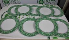SERVIZIO PIATTI INCOMPLETO VERDE