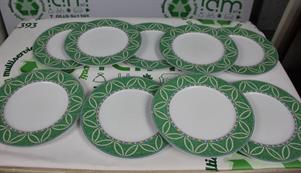 SERVIZIO PIATTI INCOMPLETO VERDE