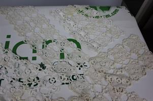 SET CENTRINI VARIE MISURE IN COTONE