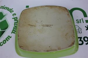 PIROFILA QUADRATA VERDE IN CERAMICA
