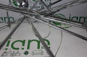 LAMPADARIO IN ACCIAIO SOGGIORNO