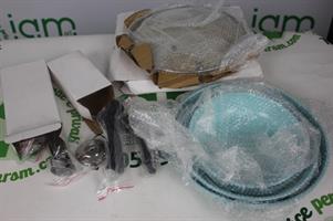 PADELLE ANTIADERENTI SET 3 PEZZI CON MANICI E COPERCHI
