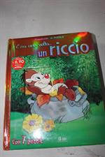 Libro cartonato C'ERA UNA VOLTA UN RICCIO con 7 puzzle