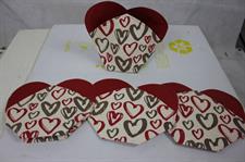 BUSTA A CUORE CONFEZIONE PER REGALO (PER FIORI,DOLCI..)