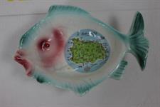 CIOTOLA IN CERAMICA A FORMA DI PESCE