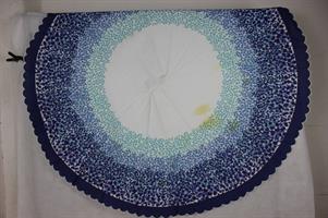 TOVAGLIA TONDA BLU 8 POSTI(NO TOVAGLIOLI)