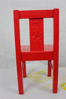 SEDIOLINA IN LEGNO ROSSA IKEA