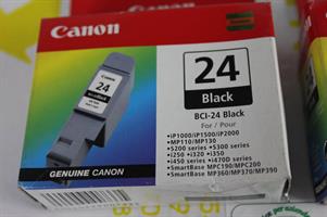 LOTTO 2 CARTUCCE ORIGINALI CANON BCI N.24 NERO