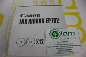 LOTTO 7 PEZZI NASTRO CANON EP102 13MMX 6MM