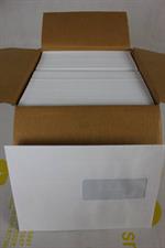 3 SCATOLE BUSTE CON FINESTRA FORMATO 162X229 MM