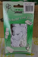 2 SCATOLE ETICHETTE SEGNAPREZZO CON FILO 9X24 MM LEBEZ ART7005