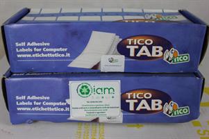 2 scatole ETICHETTE ADESIVE MODULO CONTINUO COD.TAB1-0723