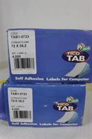 2 scatole ETICHETTE ADESIVE MODULO CONTINUO COD.TAB1-0723