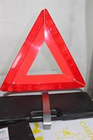2 TRIANGOLI RIFLETTENTI DI SEGNALAZIONE STRADALE CON CUSTODIA