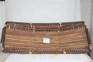 CESTO IN CANNA E PAGLIA INTRECCIATA MISURA 95 CM