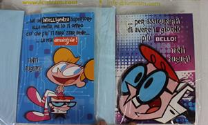 BIGLIETTI LABORATORIO DI DEXTER (6 PEZZI)