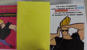 BIGLIETTI JOHNNY BRAVO (5 PEZZI)