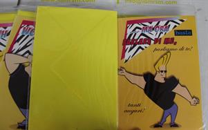 BIGLIETTI JOHNNY BRAVO (5 PEZZI)