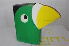 SCATOLA TUCANO CON MATTONCINI LEGO DUPLO +2 PERSONAGGI