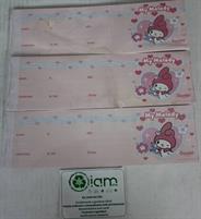 LOTTO BLOCCHETTI BIGLIETTI INVITO COMPLEANNO MYMELODY
