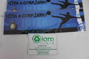 LOTTO BLOCCHETTI BIGLIETTI INVITO COMPLEANNO INTER 2