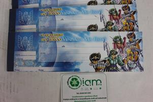 LOTTO BIGLIETTI INVITO COMPLEANNO CAVALIERI DELLO ZODIACO