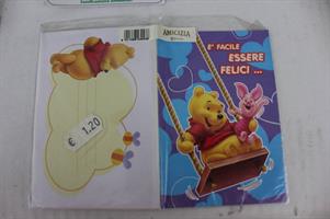 LOTTO BIGLIETTI AMICIZIA WINNIE THE POOH