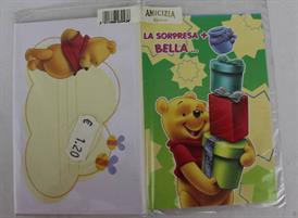 LOTTO BIGLIETTI AMICIZIA 2 WINNIE THE POOH