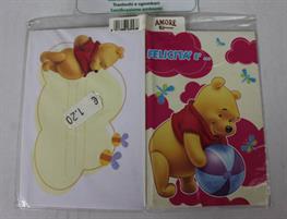 BIGLIETTO AMORE 2 WINNIE THE POOH