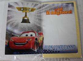 LOTTO BIGLIETTI AUGURI CARS VARI